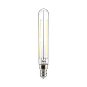   LED izzó átlátszó filament T20 E14, 4w, 3000K, meleg fehér, 400lm, 300°, CRI>80, V-TAC, 212701
