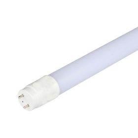   LED T8 fénycső, 18w, 3000K, meleg fehér, 1850lm, G13, 160°, fehér, CRI>80, 1200mm, V-TAC, 216263
