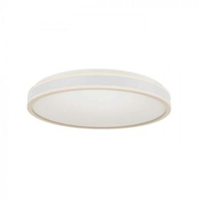   LED lámpatest , kerek , mennyezeti , 35 cm , 18W , természetes fehér , alumínium,  fehér