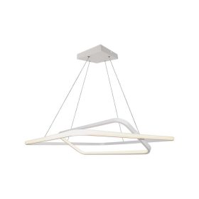   Designer függeszték, 48w, 3000K, meleg fehér, 5150lm, fehér, CRI>80, dimmelhető, V-TAC, 14988