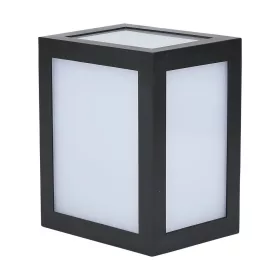   Kültéri LED fali lámpa négyzet alakú, 12w, 3000K, meleg fehér, 1350lm, 170°, fekete, CRI>80, IP65, V-TAC, 218340