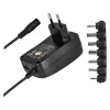 EMOS Univerzális töltőadapter 1000mA USB, fekete, N3111