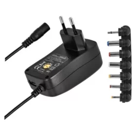 EMOS Univerzális töltőadapter 1000mA USB, fekete, N3111