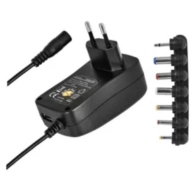 EMOS Univerzális töltőadapter 225 0mA USB, fekete, N3113