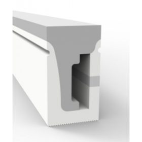   FlexPro , flexibilis LED profil , hajlítható , szilikon , 10 mm-es LED szalaghoz , DIY-S1018