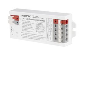   Univerzális csoport (zóna) vezérlő , 2in1 , monokróm/ CCT , group control , gyorscsatlakozóval , wifi , TUYA , SMART , Miboxer (Mi-Light) , E2-WR