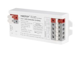   Univerzális csoport (zóna) vezérlő , 2in1 , monokróm/ CCT , group control , gyorscsatlakozóval , SMART , Miboxer (Mi-Light) , E2-RF