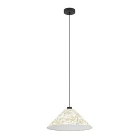   EGLO , 43942 , OXPARK , f&uuml;ggeszt&eacute;k , E27 , 1X25W , IP20 , feh&eacute;r, z&ouml;ld