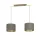 EGLO , 390336 , SANTANDRIA , függeszték , E27 , 2X40W , IP20 , cappuccino, réz