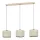 EGLO , 390324 , HONTONGAS , függeszték , E27 , 3X25W , IP20 , bézs, zöld