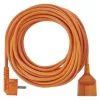 Hosszabbító 20 m, 1 aljzat, narancssárga, PVC, 250 V, 1,5 mm2, 230V, IP20, EMOS, P01220R