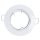 RECESSED DOWNLIGHT SA-51R WHITE, MOVABLE