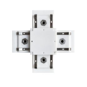 EL-XC X-CONNECTOR FOR ULTRA SLIM MAGN. RAIL WHITE