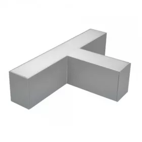   LED lineáris alakú csatlakozók, vékony, összekapcsolható, 15W, 6000K, hideg fehér, 1500 lm, fekete, Optonica, 5063