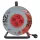 Kábeldob 25 m, 4 aljzat, fekete, PVC, 230 V, 2,5 mm2, 230V, IP20, EMOS, P09225M