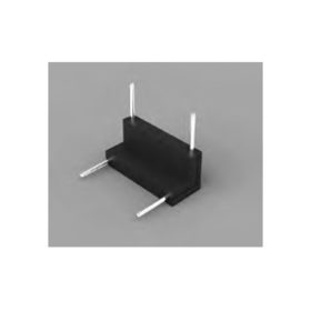 Fekete 90 fokos csatlakozó, Optonica, 5487