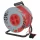 Kábeldob 40 m, 4 aljzat, fekete, PVC, 230 V, 2,5 mm2, 230V, IP20, EMOS, P09240M