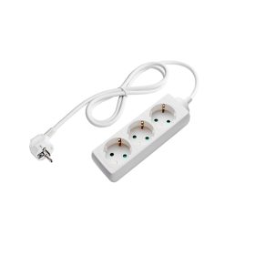 Elosztó 3 foglalat, 3x Német foglalat, Optonica, 7601