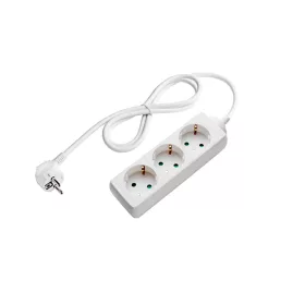 Elosztó 3 foglalat, 3x Német foglalat, Optonica, 7602