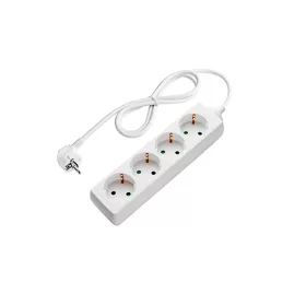 Elosztó 4 foglalat, 4x Német foglalat, Optonica, 7603