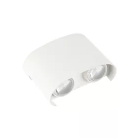   LED fali lámpa - fehér, 4W, 3000K, meleg fehér, 340 lm, IP65, Optonica, 7408