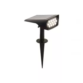   LED lámpatest , földbe szúrható , napelemes , meleg fehér , kültéri , IP65