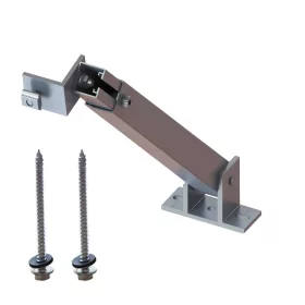 Állítható hátsó láb 10-15° 200 mm, Optonica, 9613