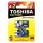 Ceruzaelem AAA (LR03) , 1.5 Volt , 6 darab , tartós , elem , High Power , TOSHIBA