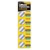 Gombelem CR2450 , lapos elem , 3 Volt , 5 darab , tartós , elem , higany mentes , TOSHIBA