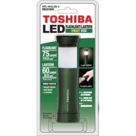   LED elemlámpa , zseblámpa , állítható fény , több funkciós , 1 darab , piros , TOSHIBA