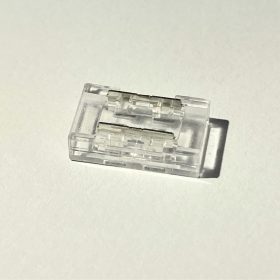   Gyorscsatlakozó , 8 mm-es DOTLESS COB LED szalaghoz , 2 pólusos , szalag-szalag toldáshoz ,  IP20/IP65 , MULTI SNAP