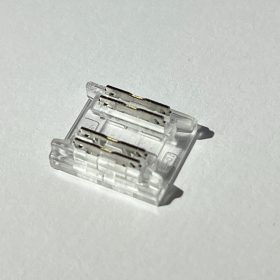   Gyorscsatlakozó , 10 mm-es RGB DOTLESS COB LED szalaghoz , 4 pólusos , szalag-szalag toldáshoz , IP20/IP65 , MULTI SNAP