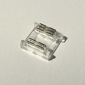   Gyorscsatlakozó , 12 mm-es RGBW DOTLESS COB LED szalaghoz , 5 pólusos , szalag-szalag toldáshoz , IP20/IP65 , MULTI SNAP