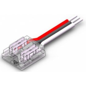   Betáp kábel , 10 mm-es , 3 pólusus , CCT DOTLESS COB LED szalaghoz , IP20/IP65 , MULTI SNAP