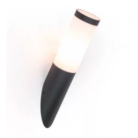   LED lámpatest , oldalfali , E27 foglalat , sötétszürke , kültéri , IP44 , LUTEC , STELO