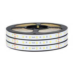   MARATHON LED szalag , áramgenerátoros IC-vel , 24 Volt DC , 2835 , 70 led/m , 6 W/m , hideg fehér , 140 lm/W , IP65