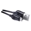Töltő- és adatkábel USB-A 2.0, micro USB-B 2.0, Quick Charge, 1 m, fekete, EMOS, SM7004B
