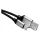 Töltő- és adatkábel USB-A 2.0, USB-C 2.0, 1 m, fekete, EMOS, SM7025BL