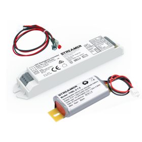   Vészvilágítás meghajtó , inverter , AC220-240V , DC 50-300V , 2.5W , 3 órás készenléti idő , kézi és önteszt funkció , STREAMER