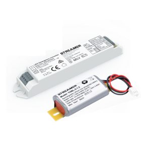   Vészvilágítás meghajtó , inverter , AC220-240V , DC20-55V , 2.5W , 3 órás készenlét idő , csak kézi teszt funkció , STREAMER