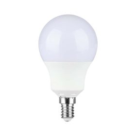   LED izzó E14 PRO, 8,5w, 6500K, hideg fehér, 8061lm, 200°, fehér, CRI>80, V-TAC, 21116