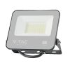 LED reflektor Slimline PRO, 30w, 3000K, meleg fehér, 3000lm, 115°, fekete, CRI>70, IP65, V-TAC, 23599