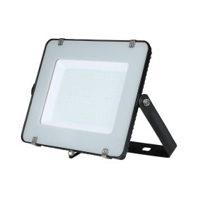   LED reflektor Slimline PRO, 200w, 4000K, természetes fehér, 16500lm, 100°, fekete, CRI>80, IP65, V-TAC, 21418