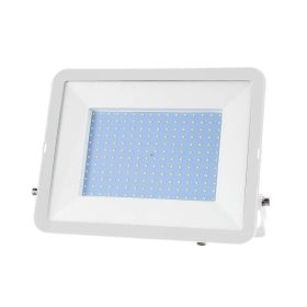   LED reflektor Slimline PRO, 300w, 6500K, hideg fehér, 30000lm, 115°, fehér, CRI>70, IP65, V-TAC, 10034