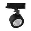 LED sínes COB spotlámpa, 30w, CCT, 3000lm, 35°, fekete, CRI>80, V-TAC, 10371