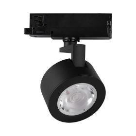   LED sínes COB spotlámpa, 30w, CCT, 3000lm, 35°, fekete, CRI>80, V-TAC, 10371
