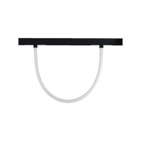   Flexibilis LED fénycső mágneses sínhez 48V, 11w, 3000K, meleg fehér, 1270lm, 200°, fekete, CRI>80, 1066mm, V-TAC, 10277