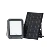 Napelemes LED reflektor, 4000K, természetes fehér, 1000lm, 120°, fekete, IP65, V-TAC, 23438