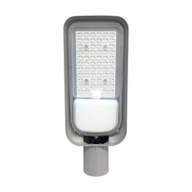   LED Vékony utcai lámpa, 30w, 4000K, természetes fehér, 2505lm, 115°, fekete, CRI>70, IP65, V-TAC, 7886