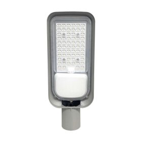   LED Vékony utcai lámpa, 50w, 4000K, természetes fehér, 4270lm, 115°, fekete, CRI>70, IP65, V-TAC, 7888